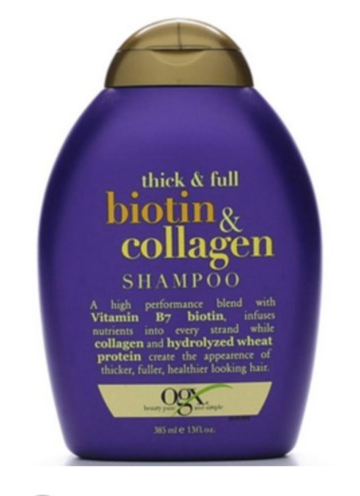 Dầu gội ngăn ngừa rụng tóc Thick & Full Biotin & Collagen Organix của Mỹ