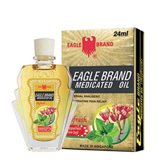 Dầu gió con Ó Eagle Brand Medicated Oil của Mỹ