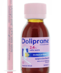 Siro giảm đau hạ sốt Doliprane cho trẻ sơ sinh